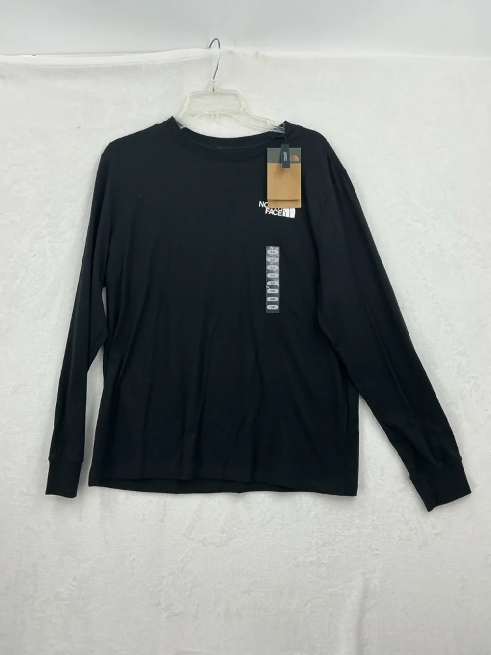 The North Face Black Long-Sleeve Logo Shirt 823